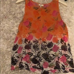 Joie Sleeveless Floral Top